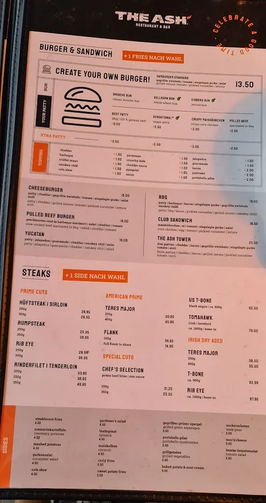 Menu_The ASH Oberhausen_Oberhausen_image_3