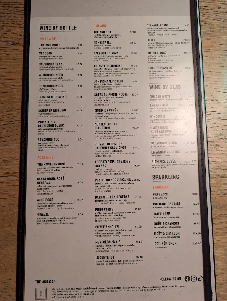 Menu_The ASH Oberhausen_Oberhausen_image_4