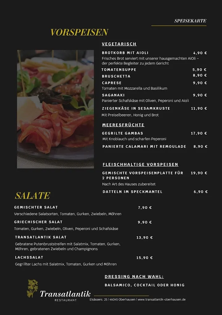 Menu_Restaurant - Café - Bar - Transatlantik_Oberhausen_image_2