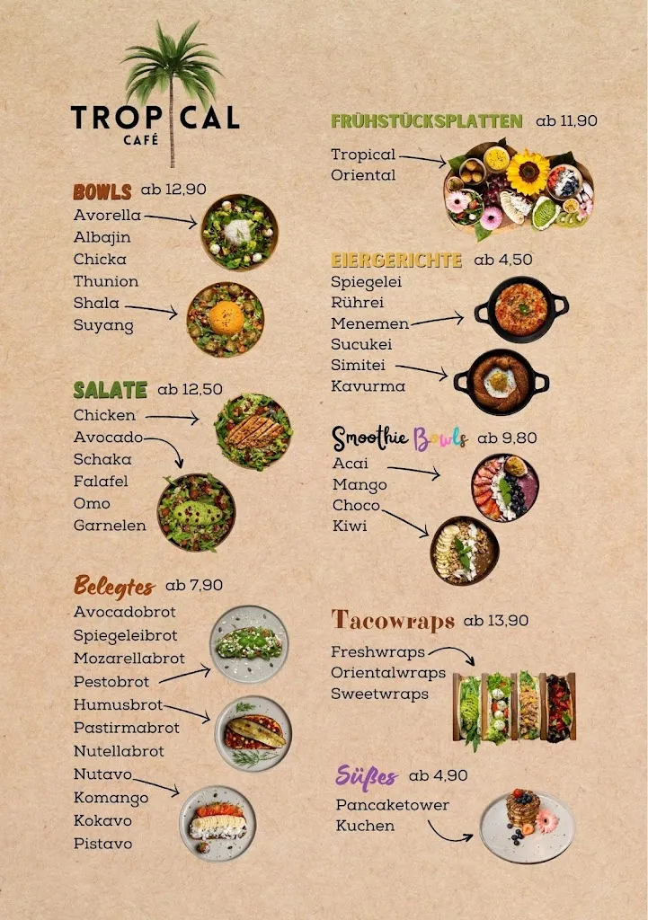 Menu_Tropical Café_Oberhausen_image_1
