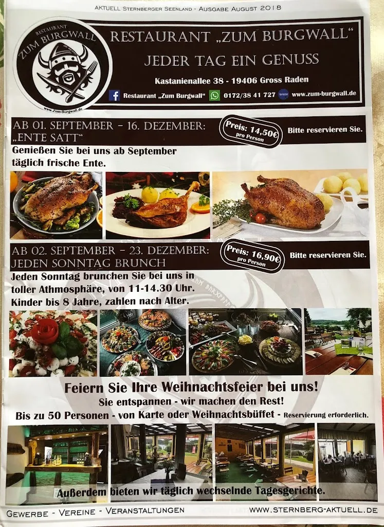 Menu_Restaurant - Zum Burgwall_Sternberg_immagine_4