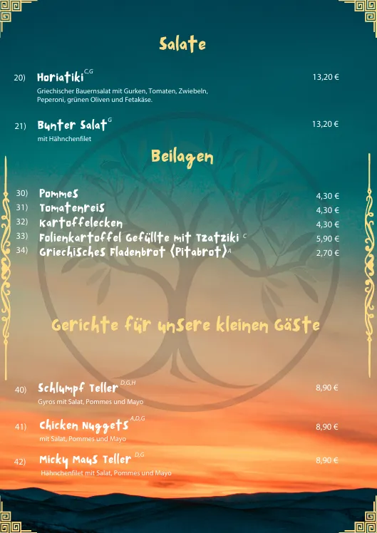 Menu_Griechische Spezialitäten Restaurant Kreta_Sternberg_image_3