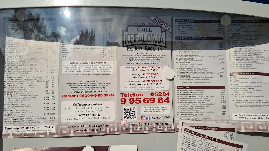 Menu_Grill Kefalonia_Steinhagen_immagine_4