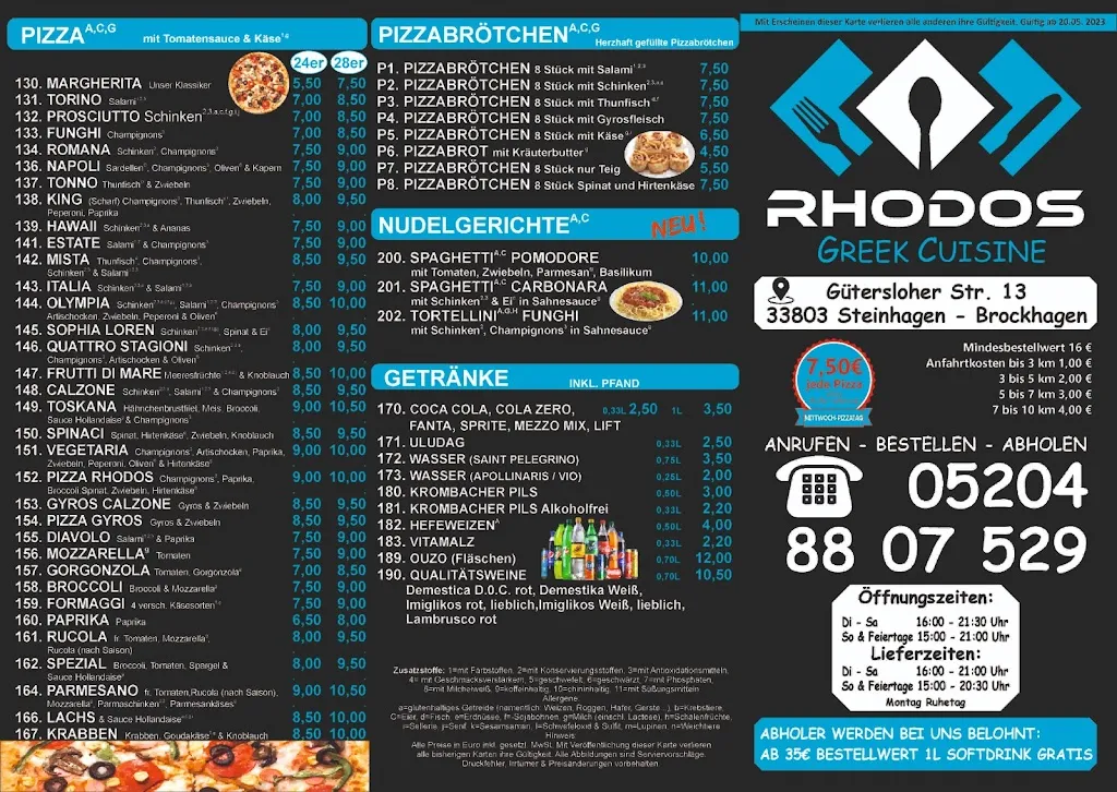 Menu_Rhodos Grill_Steinhagen_immagine_3