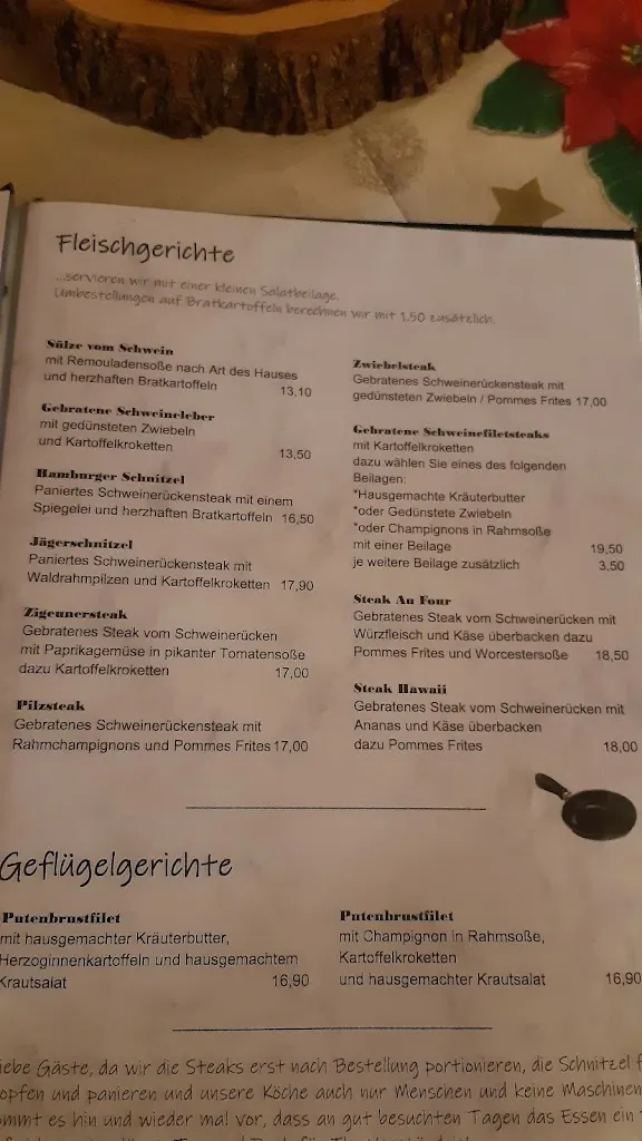 Menu_Waldgaststätte Hohes Holz_Teterow_image_1