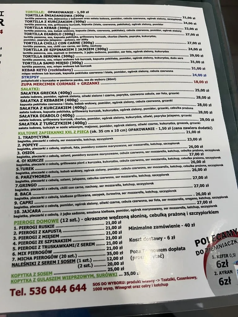 Menu_Tarnowski Kumpir_Poland_image_4