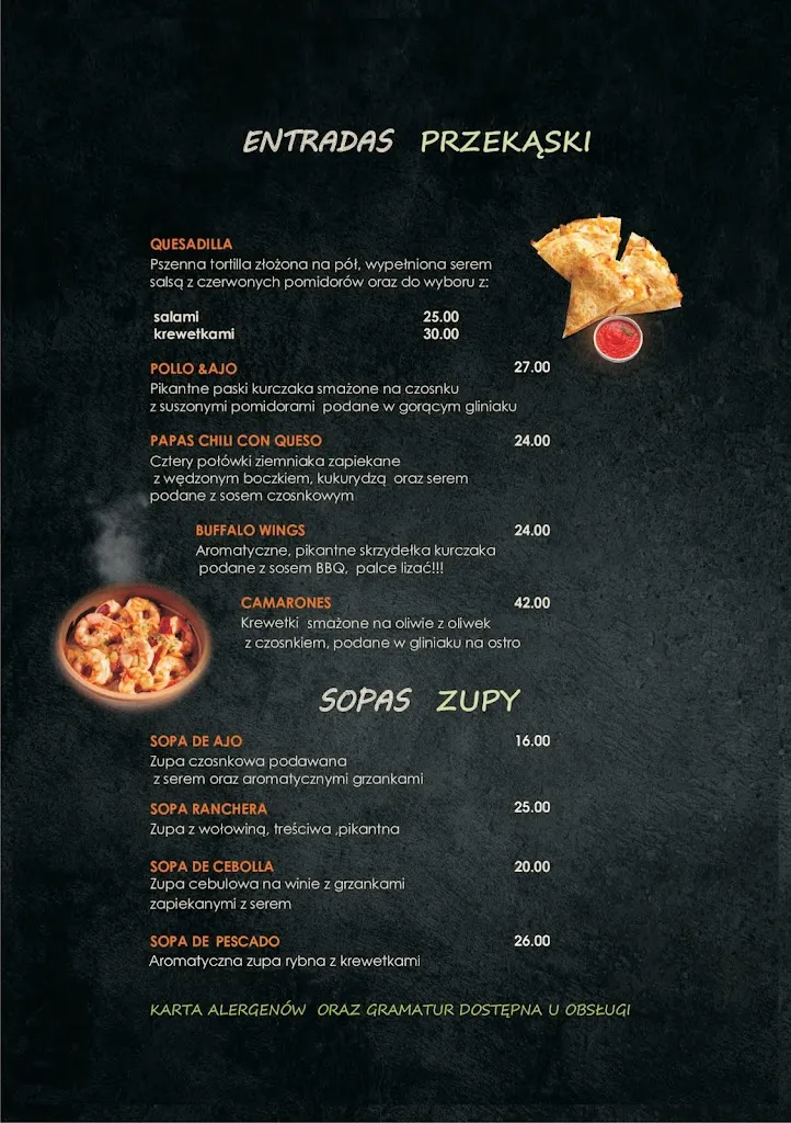 Menu_El Paso_Poland_image_1