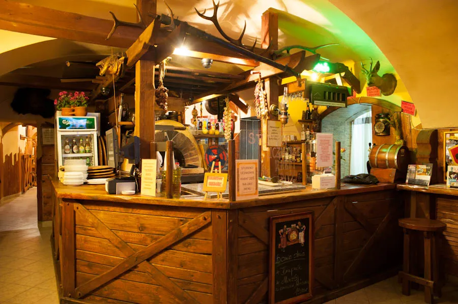 Gospoda Rycerska restaurant in Poland