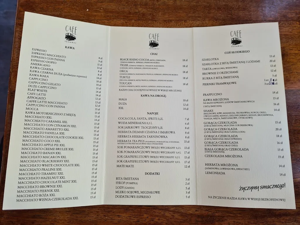 Menu_Cafe Tramwaj_Poland_image_2