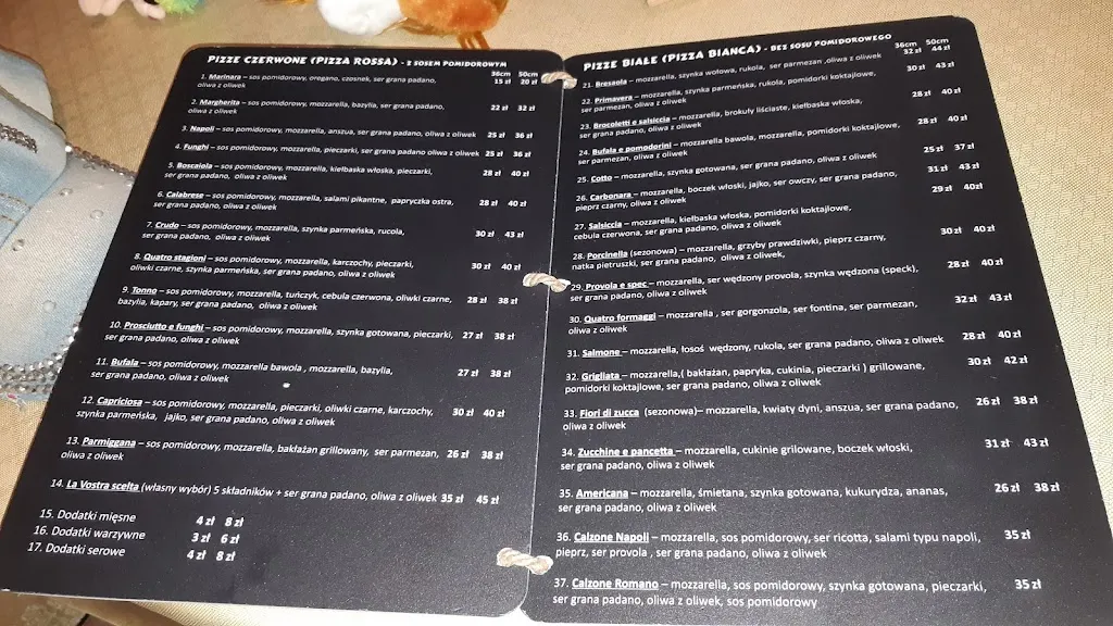 Menu_Pizzeria Grande Forno_Poland_immagine_1