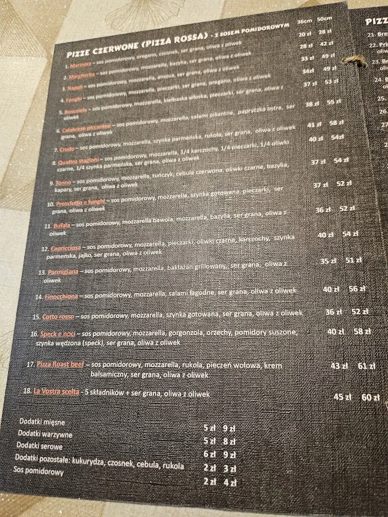 Menu_Pizzeria Grande Forno_Poland_immagine_4