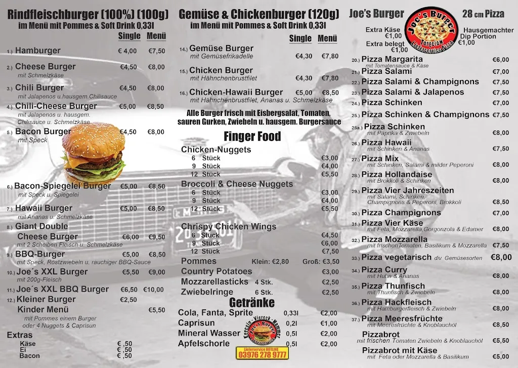 Menu_Joe's Burger - Torgelow_Torgelow_immagine_1