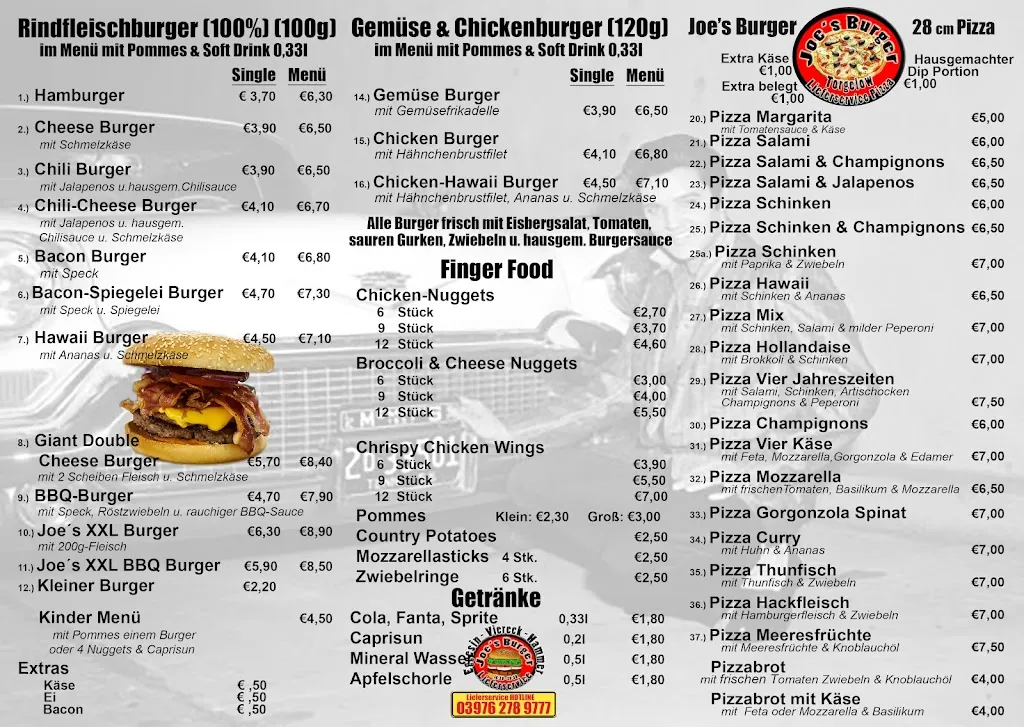 Menu_Joe's Burger - Torgelow_Torgelow_immagine_2