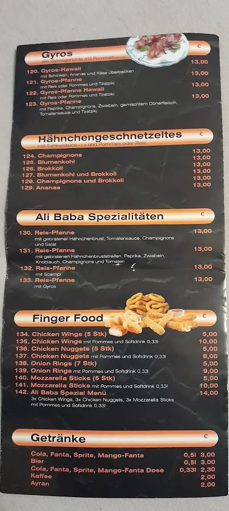Menu_AliBaba Pizza-Döner KebapHaus_Torgelow_immagine_3