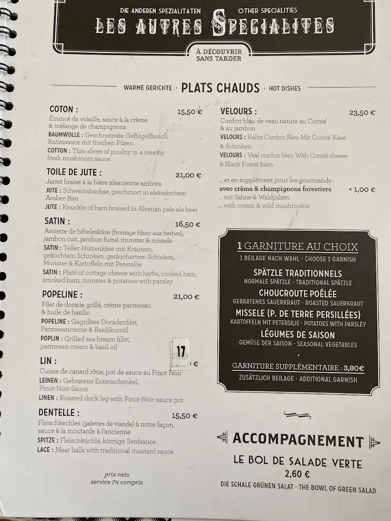 Menu_La Corde à Linge_France_immagine_4