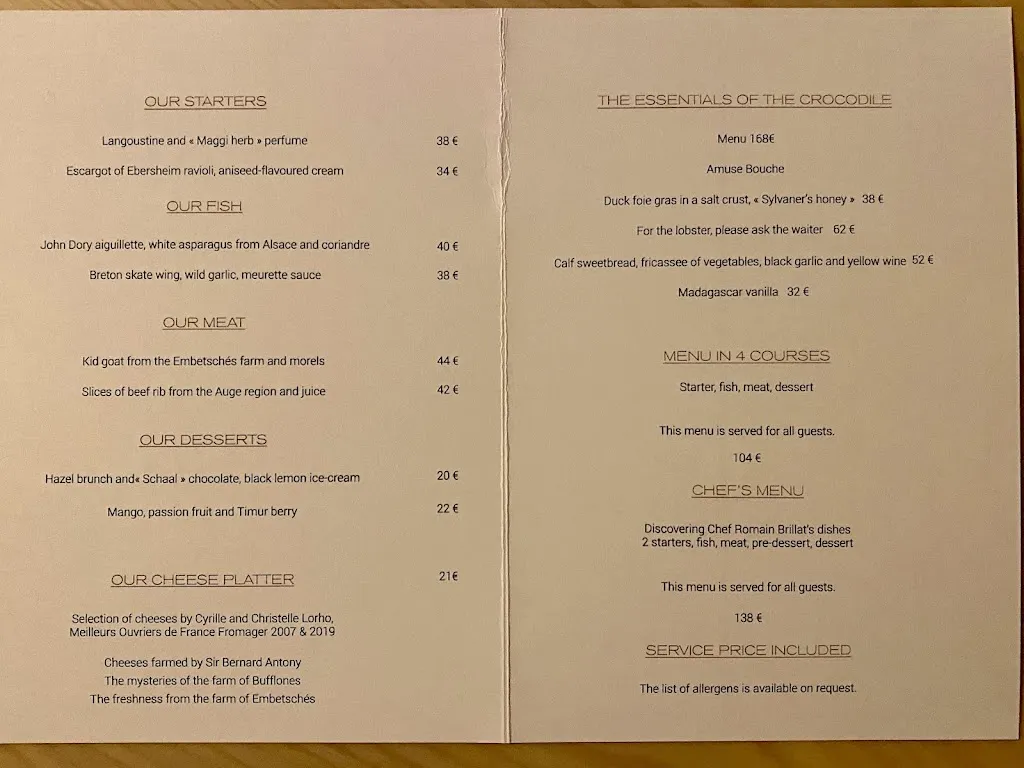 Menu_Au Crocodile_France_image_1