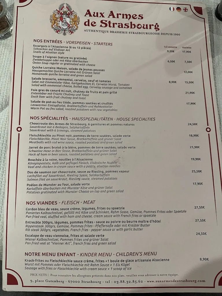 Menu_Aux Armes de Strasbourg_France_image_2