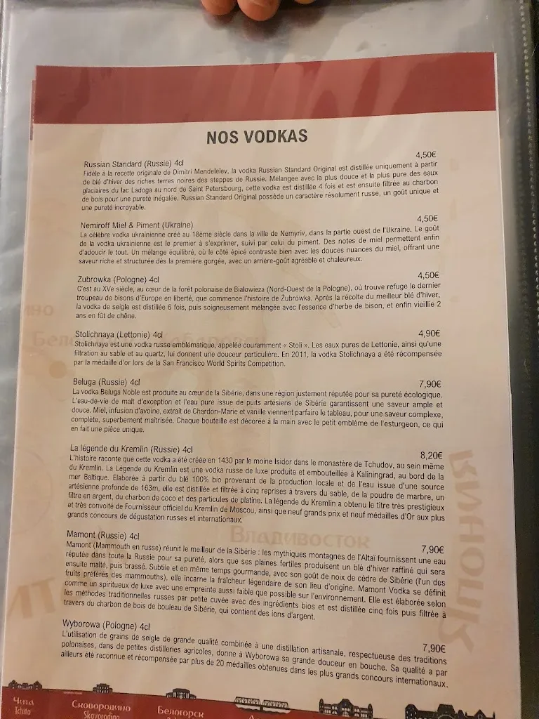 Menu_Le Transsiberien_France_immagine_1