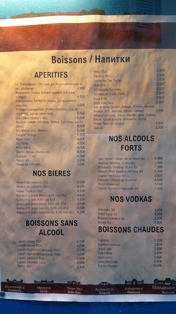 Menu_Le Transsiberien_France_immagine_2