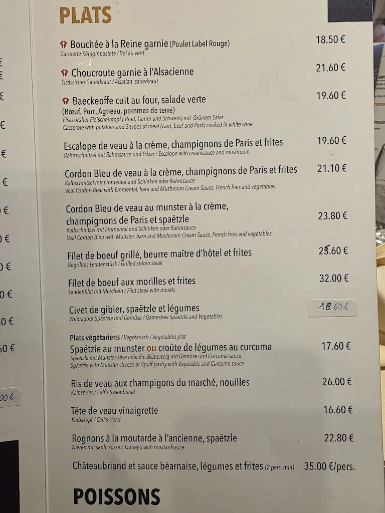 Menu_Restaurant @ Au Cerf d'or_France_immagine_2