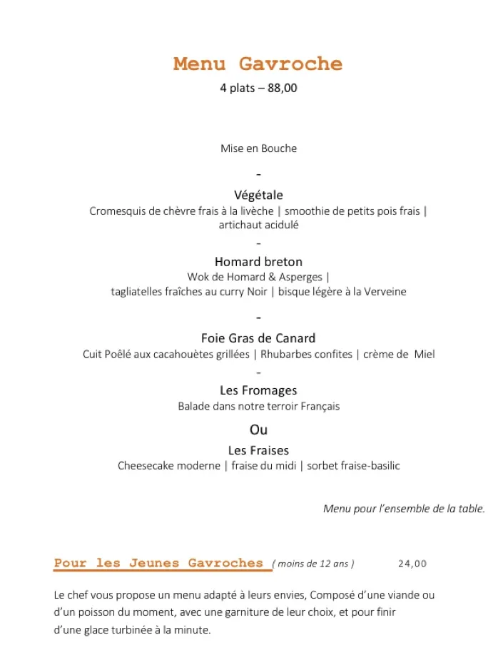 Menu_Restaurant Gavroche_France_image_3