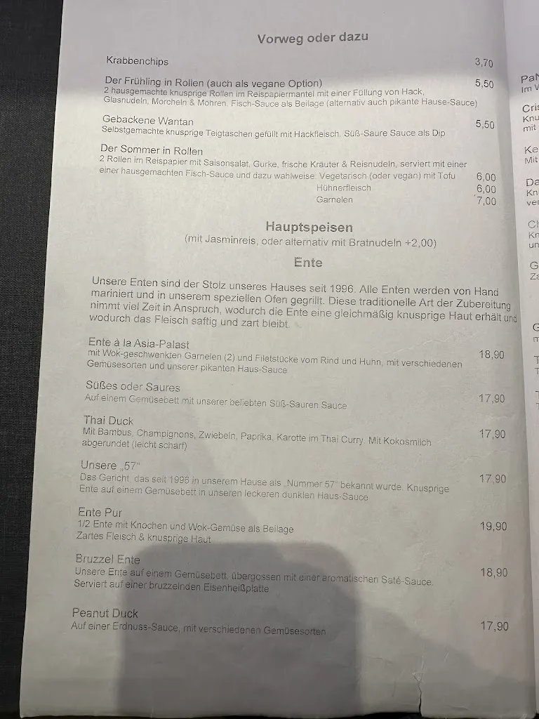 Menu_Asia Palast Warnemünde_Rostock_immagine_4