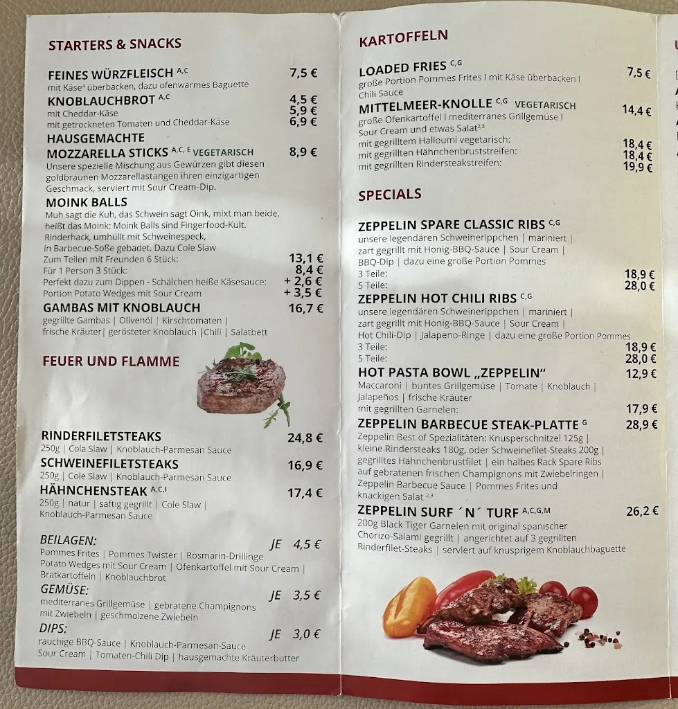 Menu_Zeppelin Restaurant Schwerin_Schwerin_image_2
