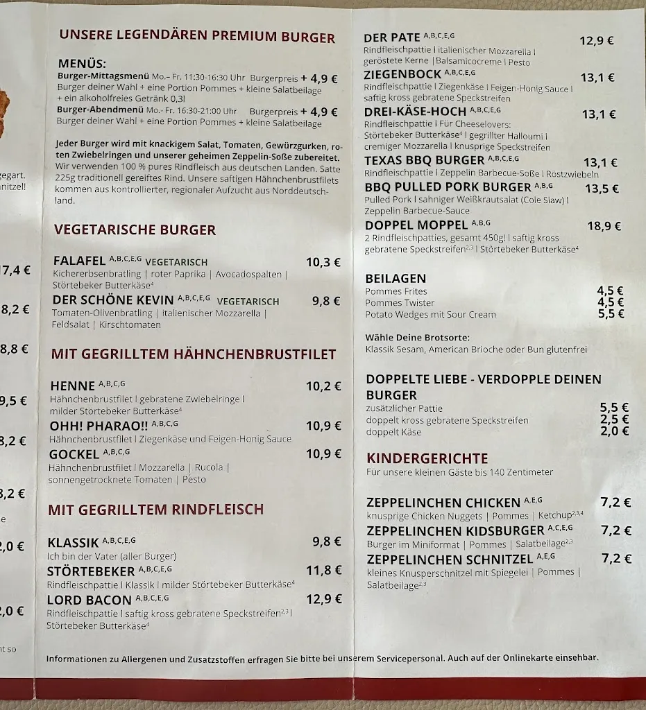 Menu_Zeppelin Restaurant Schwerin_Schwerin_image_4