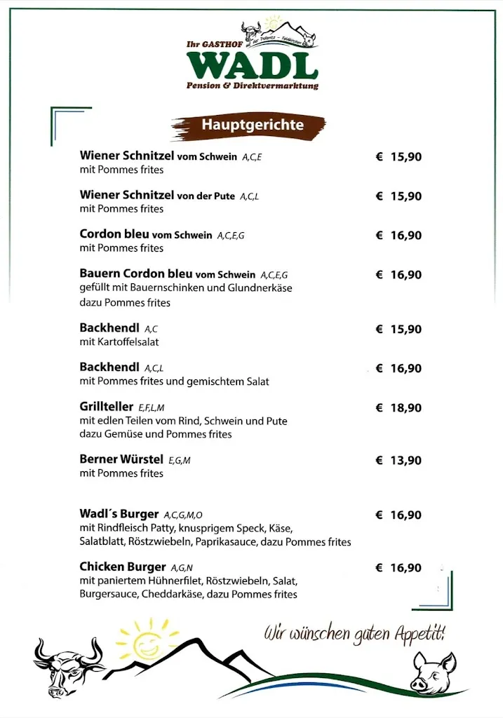 Menu_Gasthof Wadl_Austria_image_2