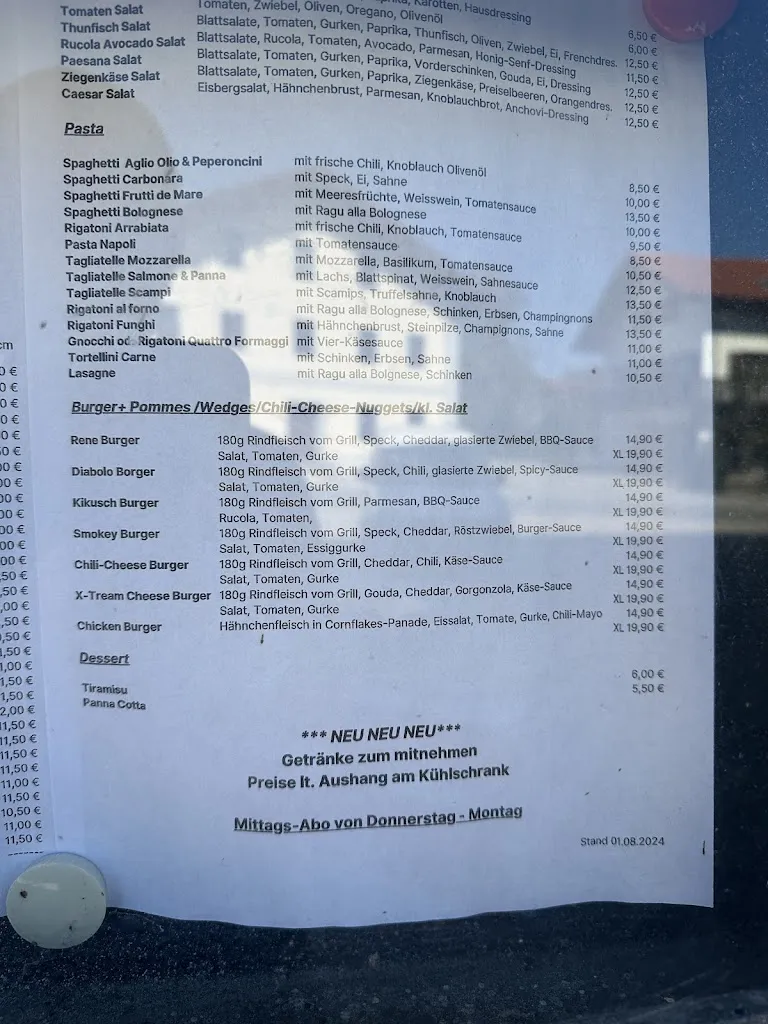 Menu_Rene's Restaurant & Pizzeria_Feldkirchen-Westerham_image_3