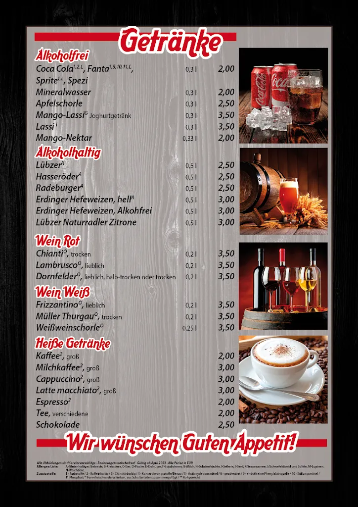 Menu_Bollywood Restaurant, Pizzeria Und Lieferservice_Wesenberg_imagen_2