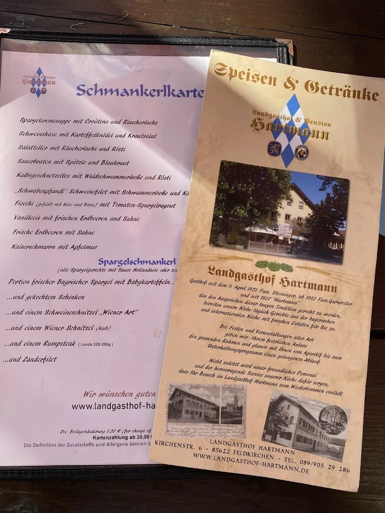 Menu_Landgasthof und Pension Hartmann_Feldkirchen_image_4