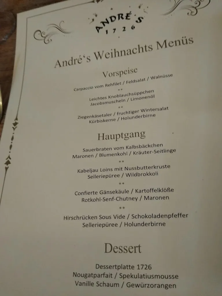 Menu_André's 1726_Witten_immagine_2