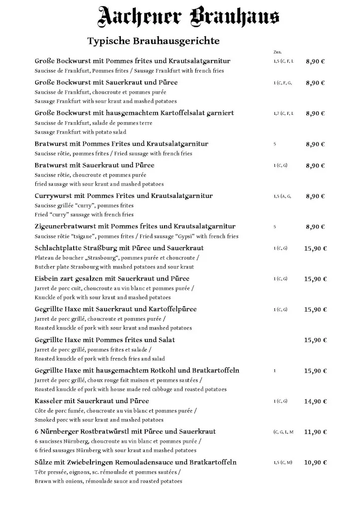 Menu_Aachener Brauhaus_Aachen_image_1