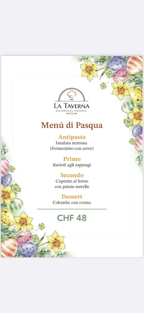 Menu_Ristorante La Taverna_Giubiasco_image_1