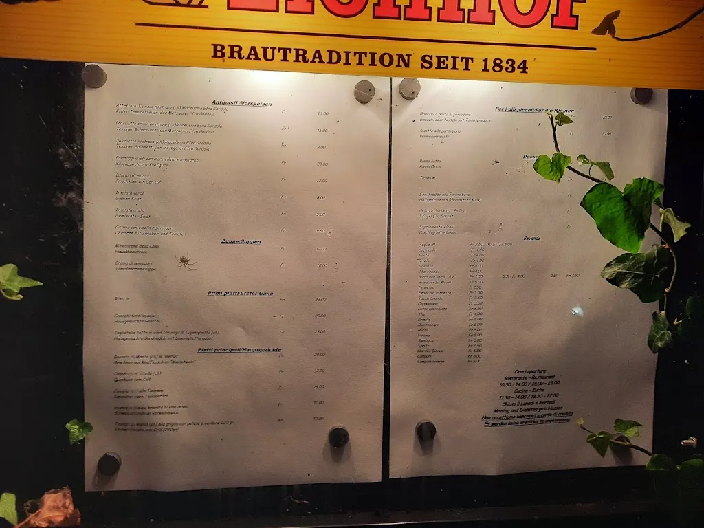 Menu_Grotto la Baita_Magadino_image_1