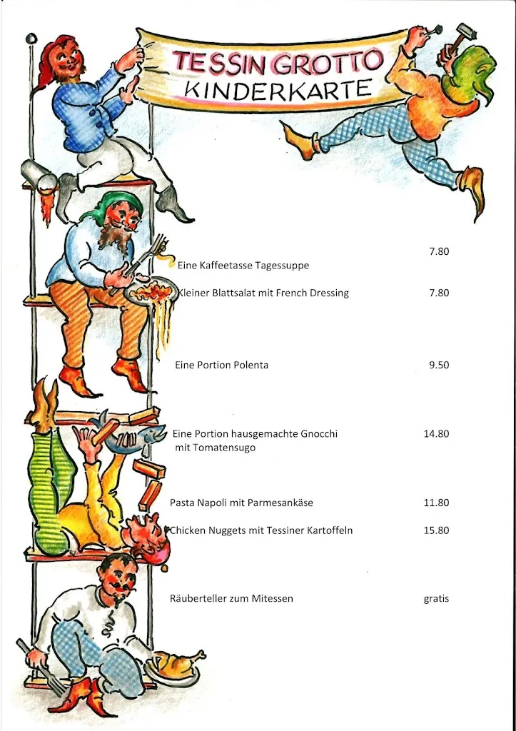 Menu_Tessin Grotto_Zürich_image_1