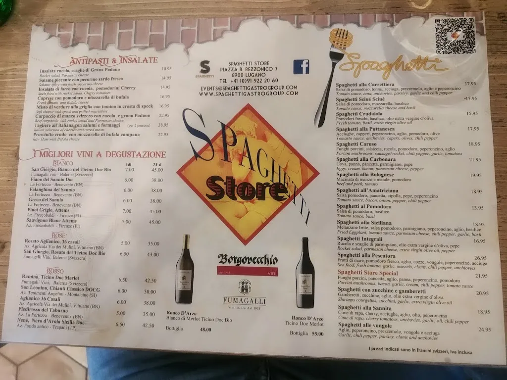 Menu_Spaghetti Store_Locarno_image_2