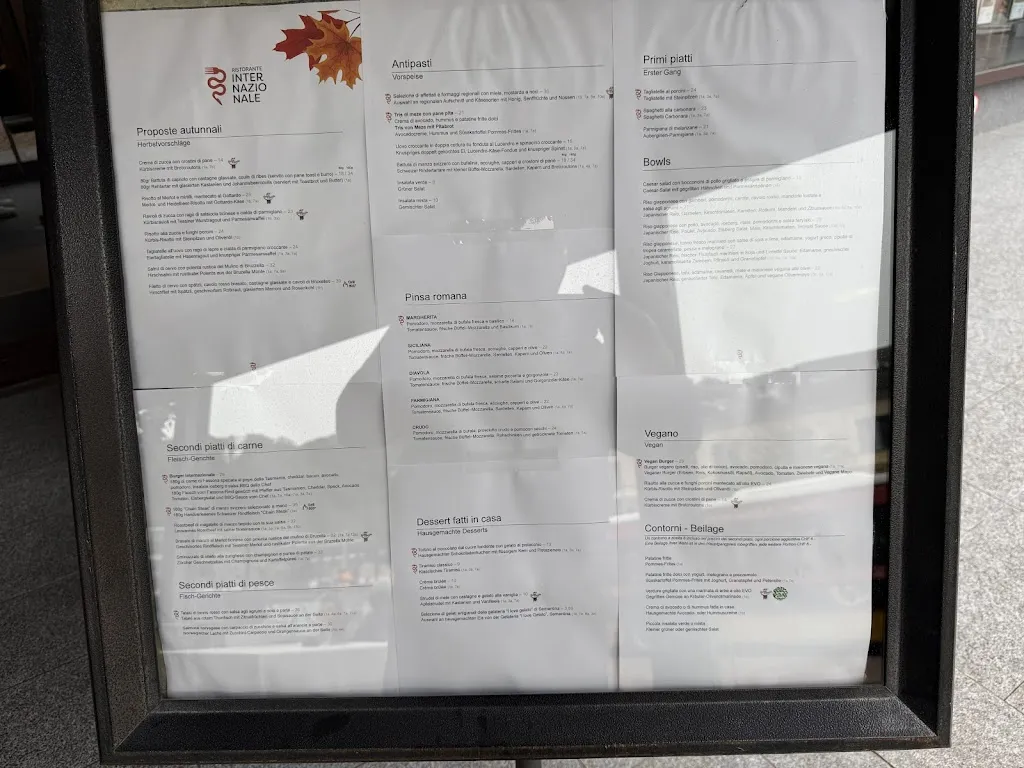 Menu_Ristorante Internazionale Bellinzona_Bellinzona_image_2