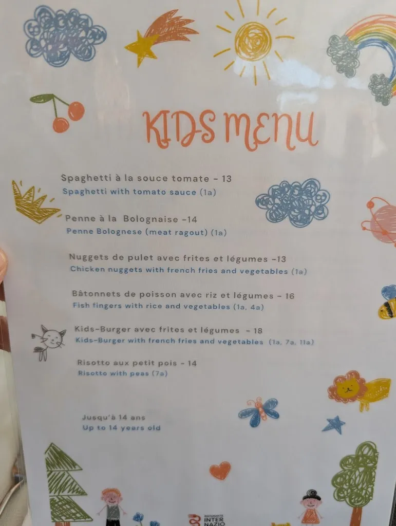 Menu_Ristorante Internazionale Bellinzona_Bellinzona_image_3