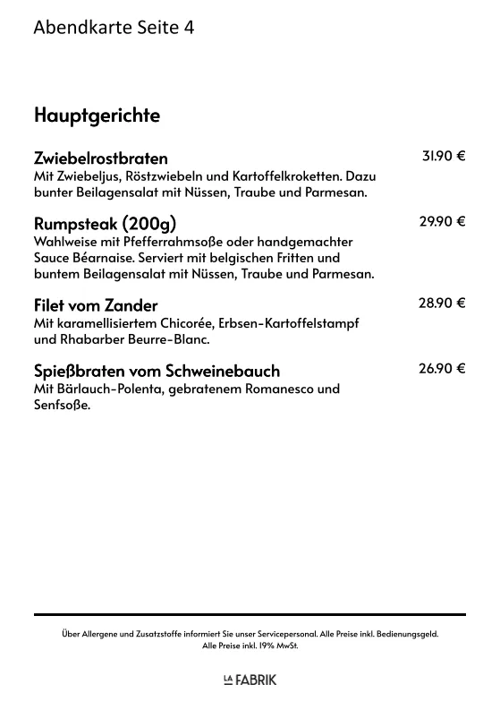 Menu_La Fabrik_Aachen_image_4