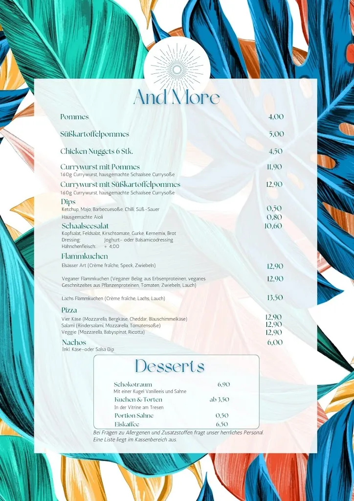 Menu_Beach & Burger Schaalseeklause_Schaalsee_immagine_4