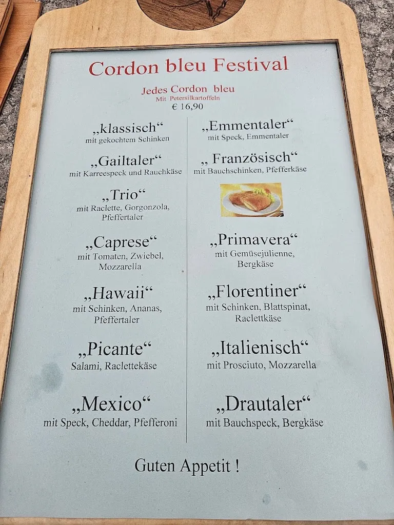 Menu_Gasthaus Pizzaria Luggale_Austria_image_1