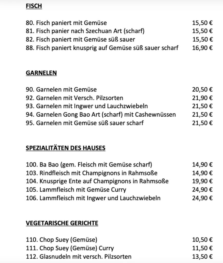 Menu_China Restaurant Gourmet Garten_Alfter_immagine_3
