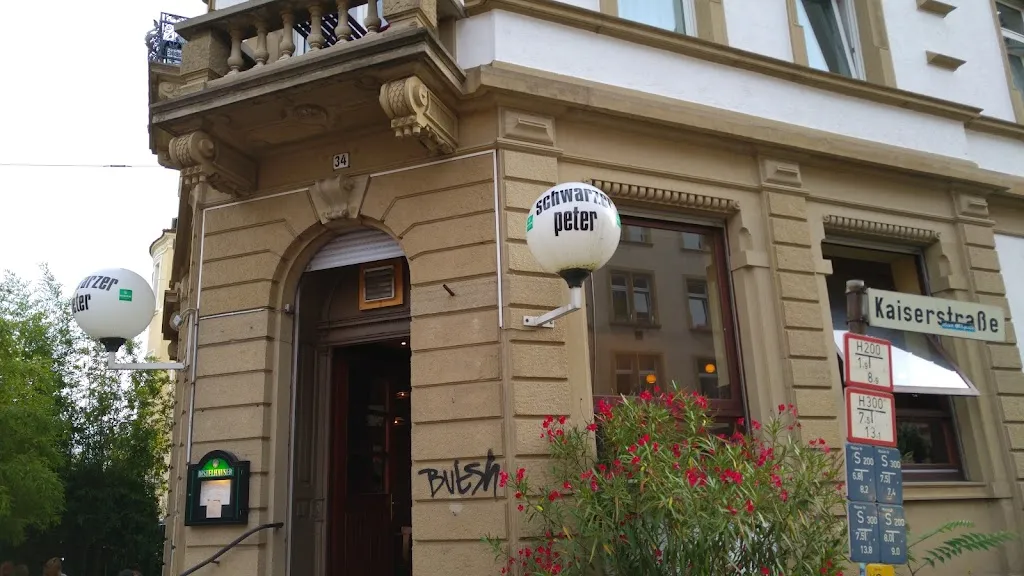 Schwarzer Peter ristorante a Heidelberg
