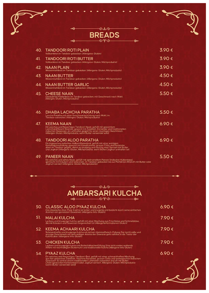 Menu_The Indian Grill House_Heidelberg_immagine_2