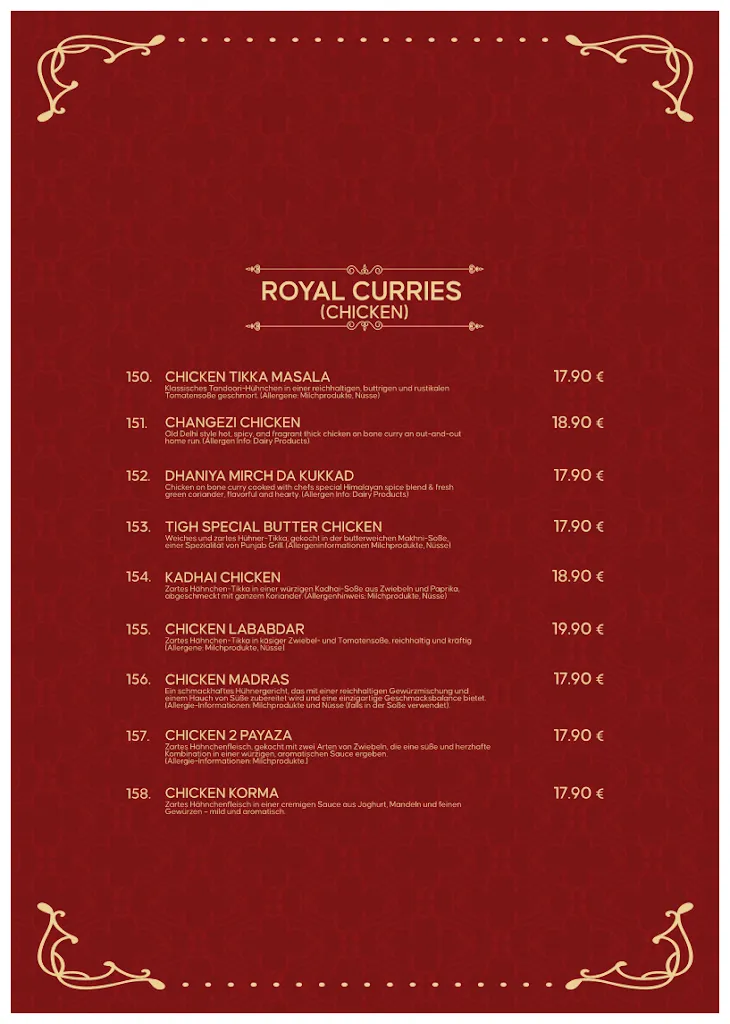 Menu_The Indian Grill House_Heidelberg_immagine_4