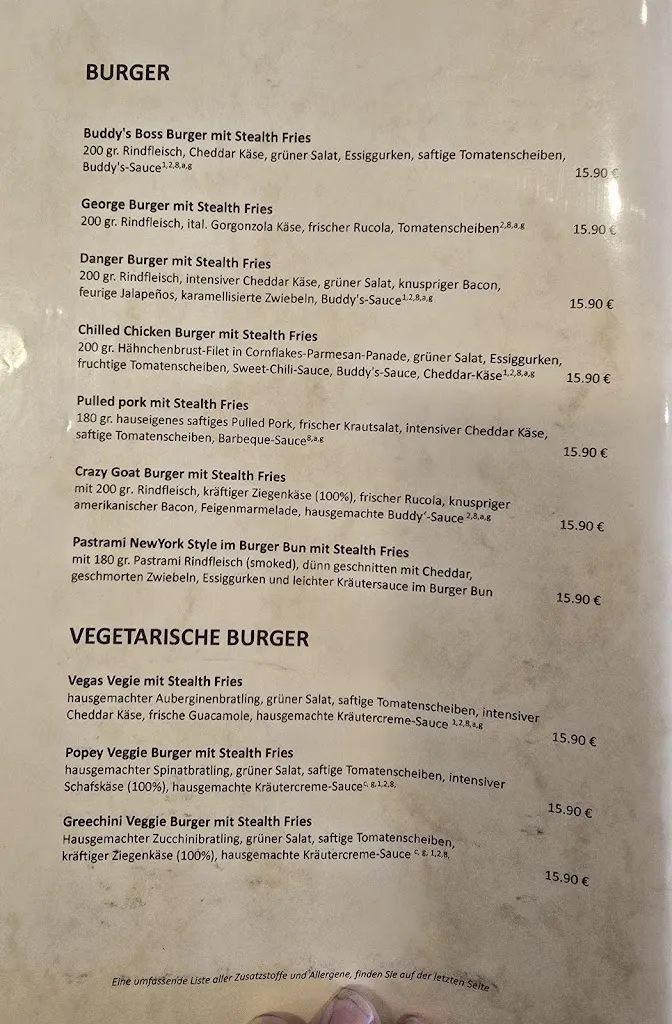 Menu_Buddy‘s_Heidelberg_immagine_1