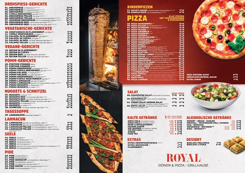 Menu_Royal Döner & Pizza - Grill Haus_Heidelberg_image_1