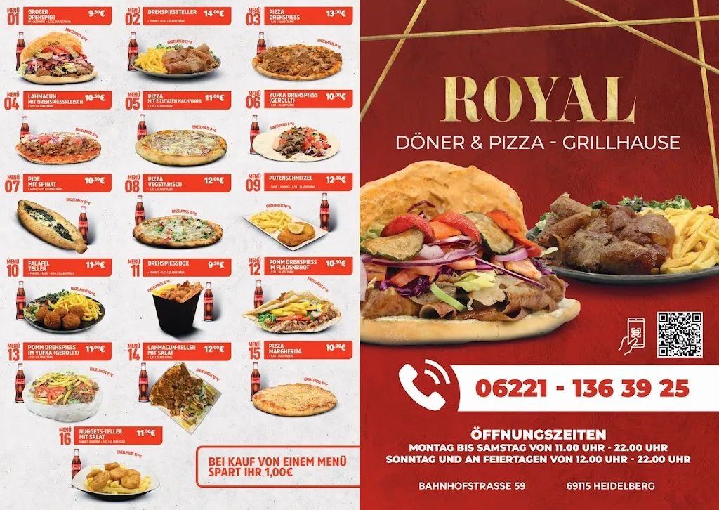 Menu_Royal Döner & Pizza - Grill Haus_Heidelberg_image_2